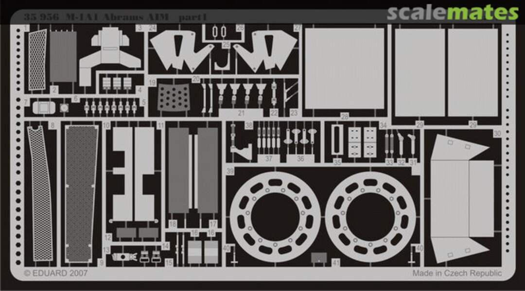 Boxart M-1A1 AIM 35956 Eduard