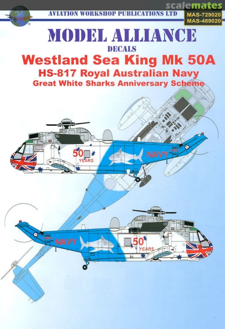 Boxart Westland Sea King Mk 50A MAS-489020 Model Alliance