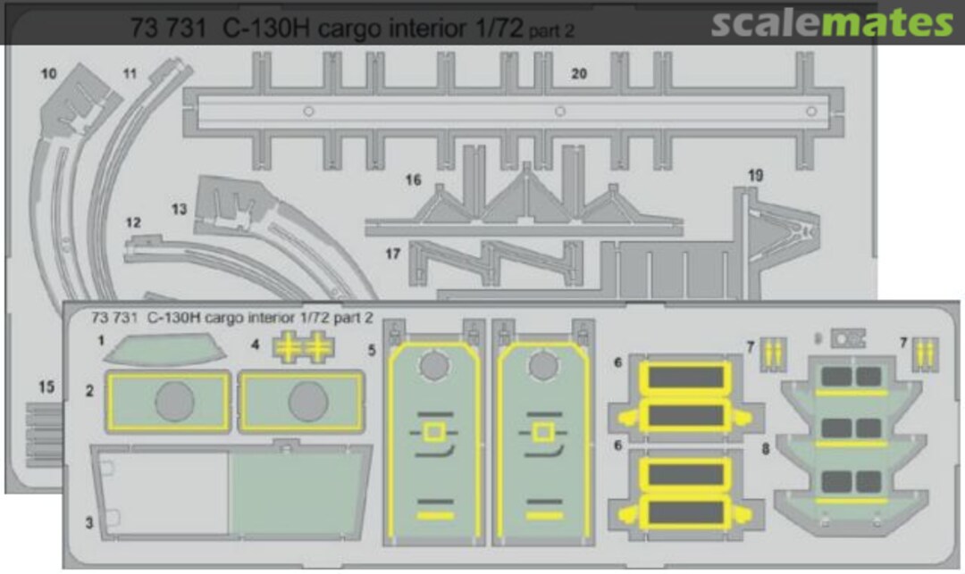 Boxart C-130H Cargo Interior 73731 Eduard