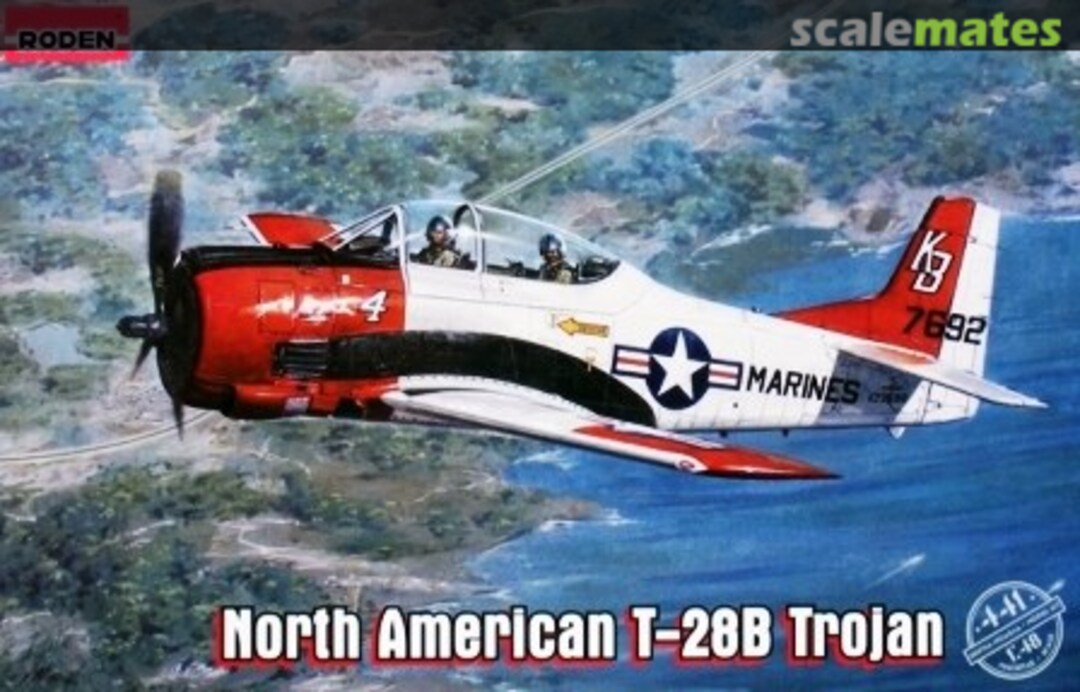 Boxart North American T-28B Trojan 441 Roden