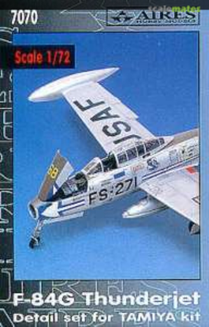 Boxart F-84G Thunderjet Detail Set 7070 Aires