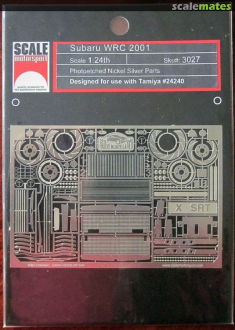 Boxart Subaru WRC 2001 3027 Scale Motorsport