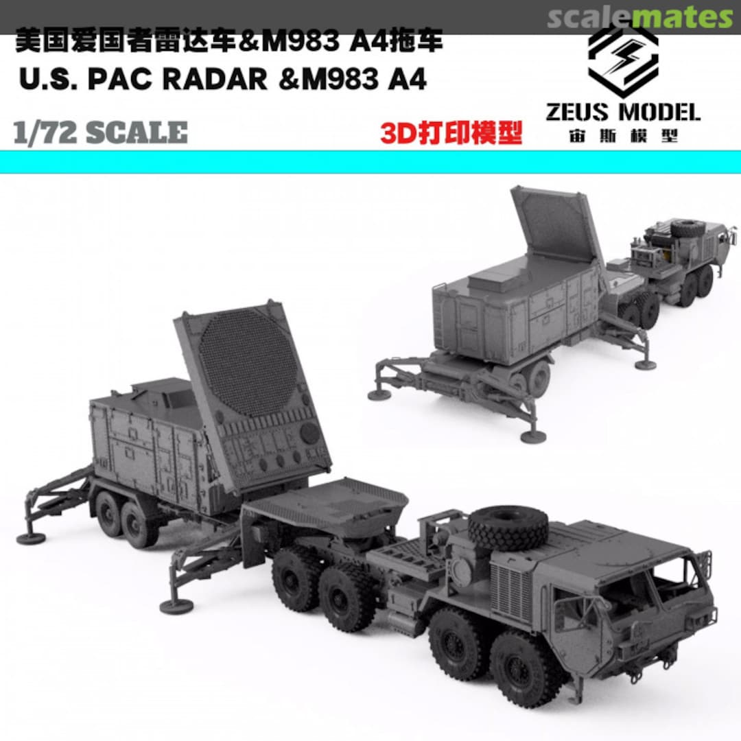 Boxart PAC Radar Vehicle & M983A4  Zeus Model