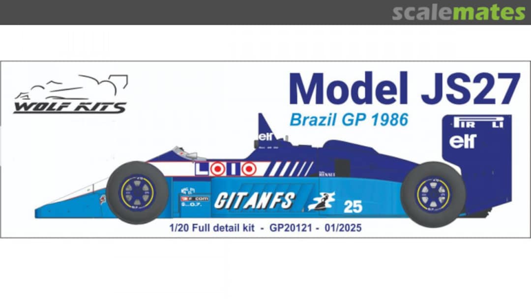 Boxart Ligier JS27 WK-GP20121 Wolf Kits