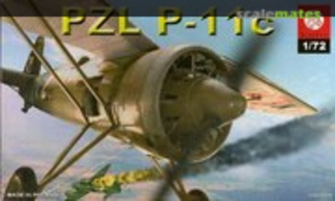 1:72 PZL P-11c (ZTS Plastyk S043)