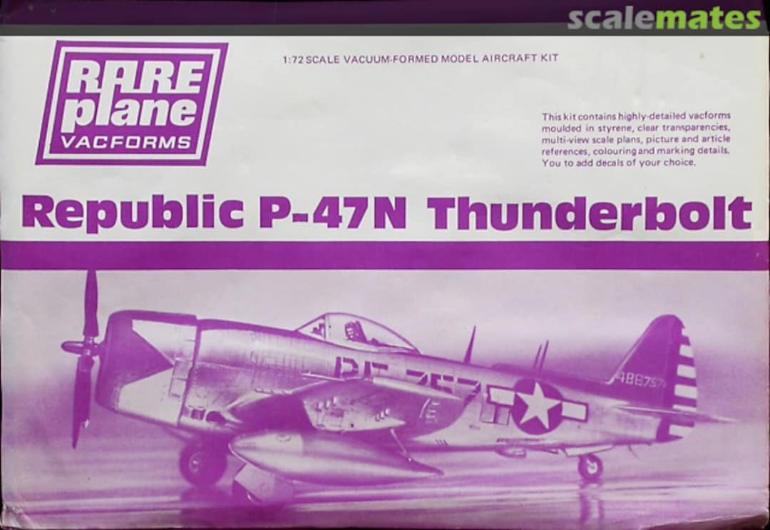 Boxart Republic P-47N Thunderbolt  RarePlane