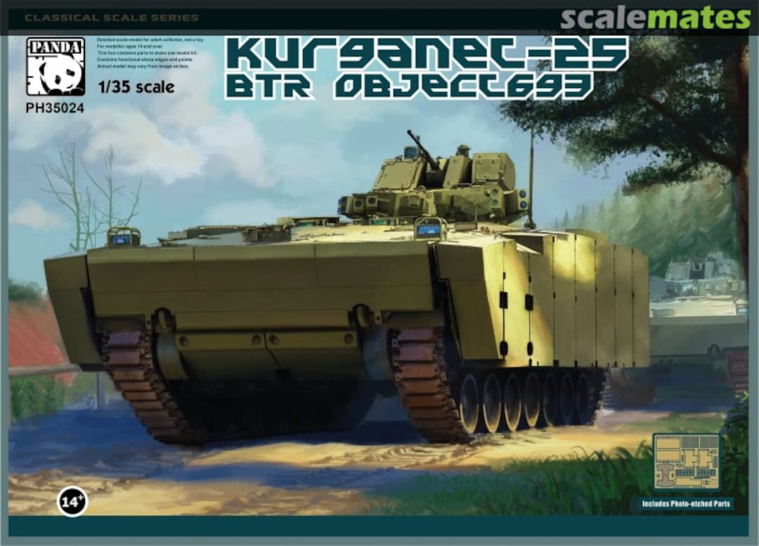 Boxart BTR Kurganets-25, Object 693 PH-35024 Panda Hobby