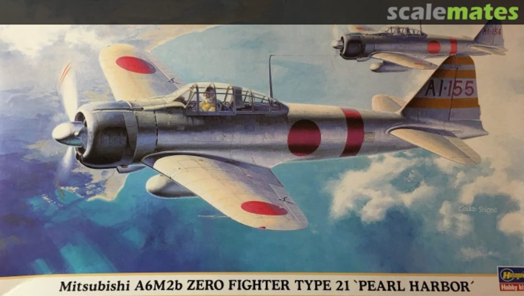 Boxart Mitsubishi A6M2b Zero Fighter Type 21 `Pearl Harbor´ 09481 Hasegawa