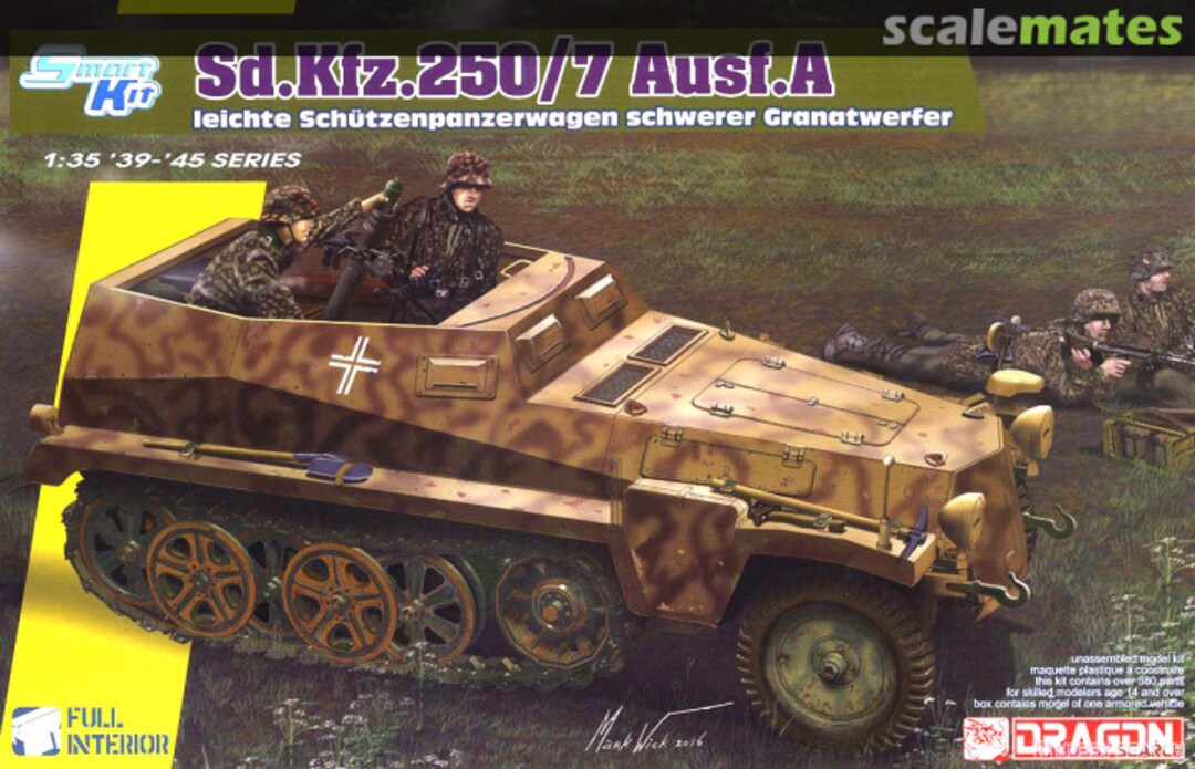 Boxart Sd.Kfz. 250/7 Ausf. A 6858 Dragon