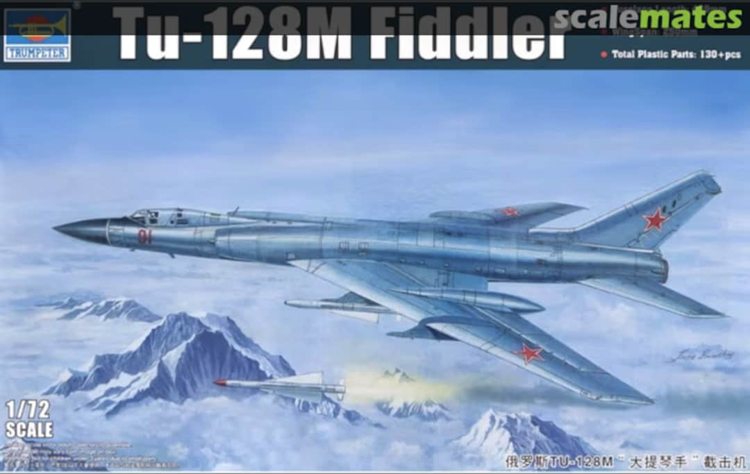 Boxart Tu-128M Fiddler 01687 Trumpeter