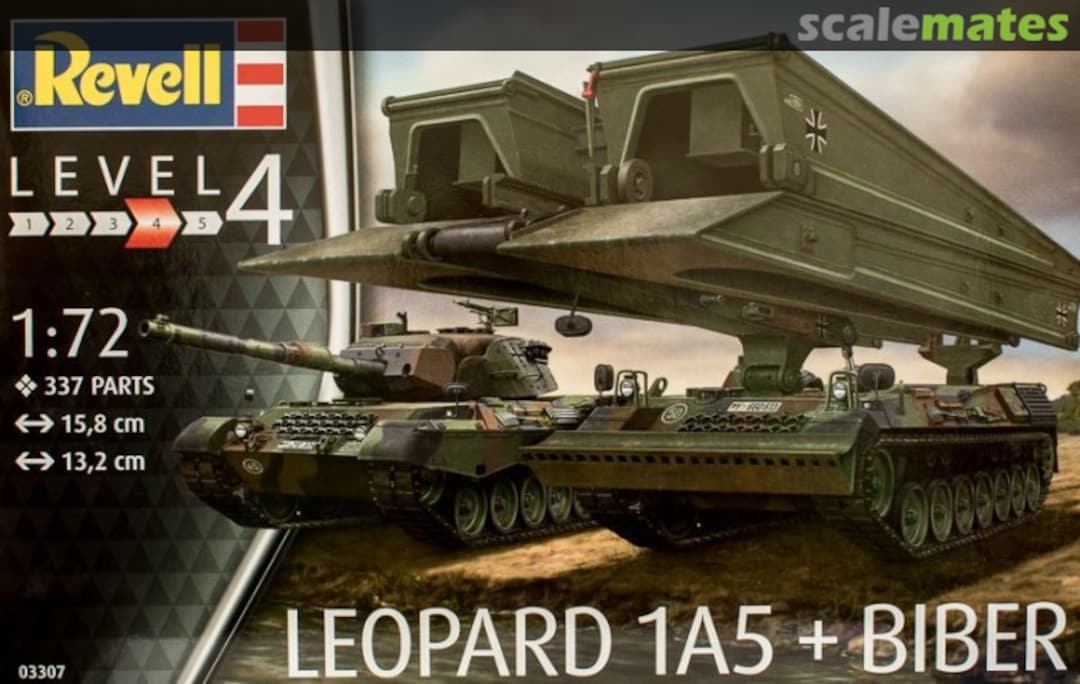 Boxart Leopard 1A5 + Biber 03307 Revell