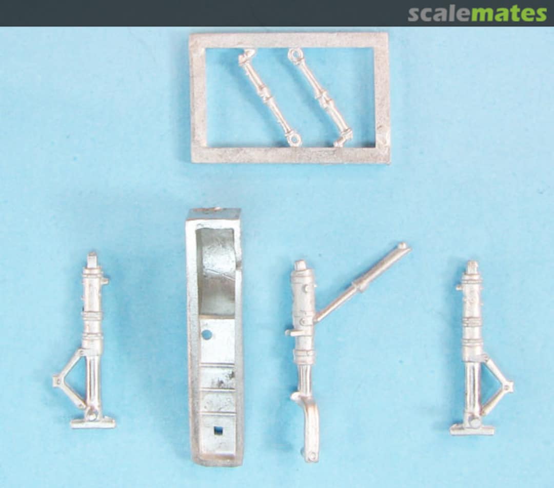 Boxart Messerschmitt Me 262 Landing Gear 72140 Scale Aircraft Conversions