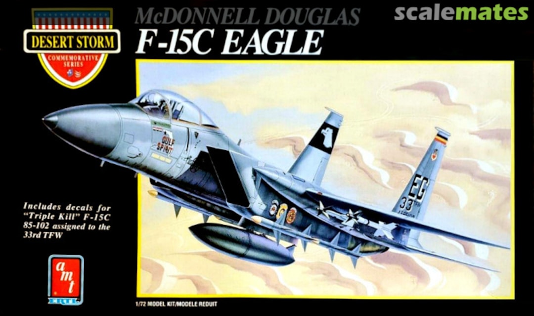 Boxart McDonnell Douglas F-15C Eagle 8701 AMT/ERTL