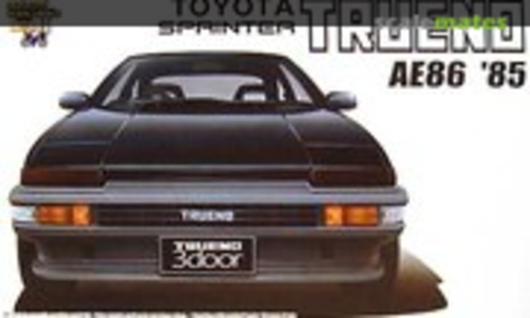 1:24 Toyota Sprinter Trueno AE86 '85 (Aoshima 038215)