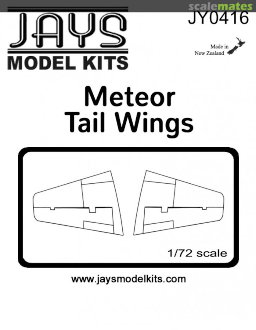 Boxart Meteor Tail Wings JY0416 JAYS Model Kits