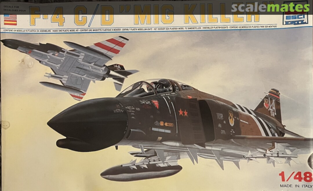 Boxart F-4C/D 4044 ESCI