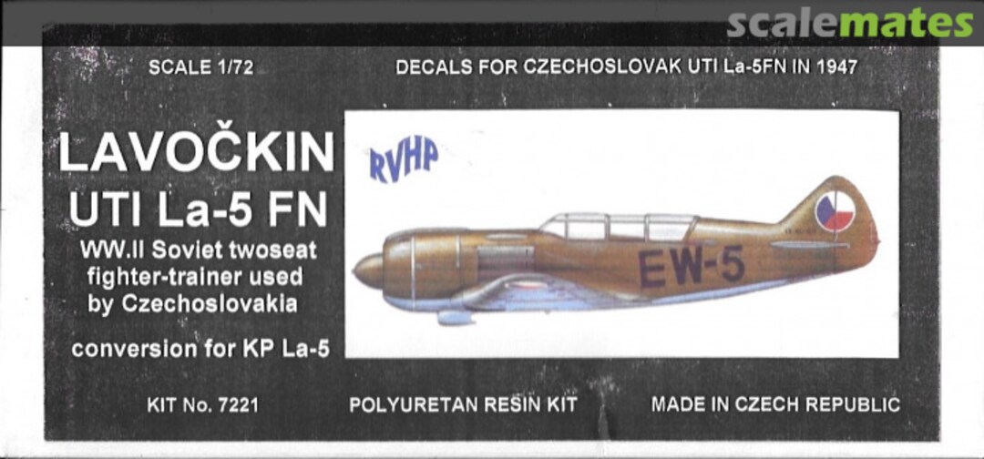 Boxart Lavočkin UTI La-5 FN 7221 RVHP