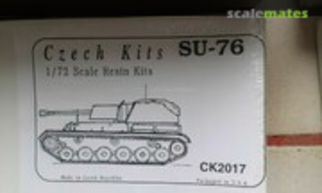 SU-76 SP GUN (Czech Kits CK2017)