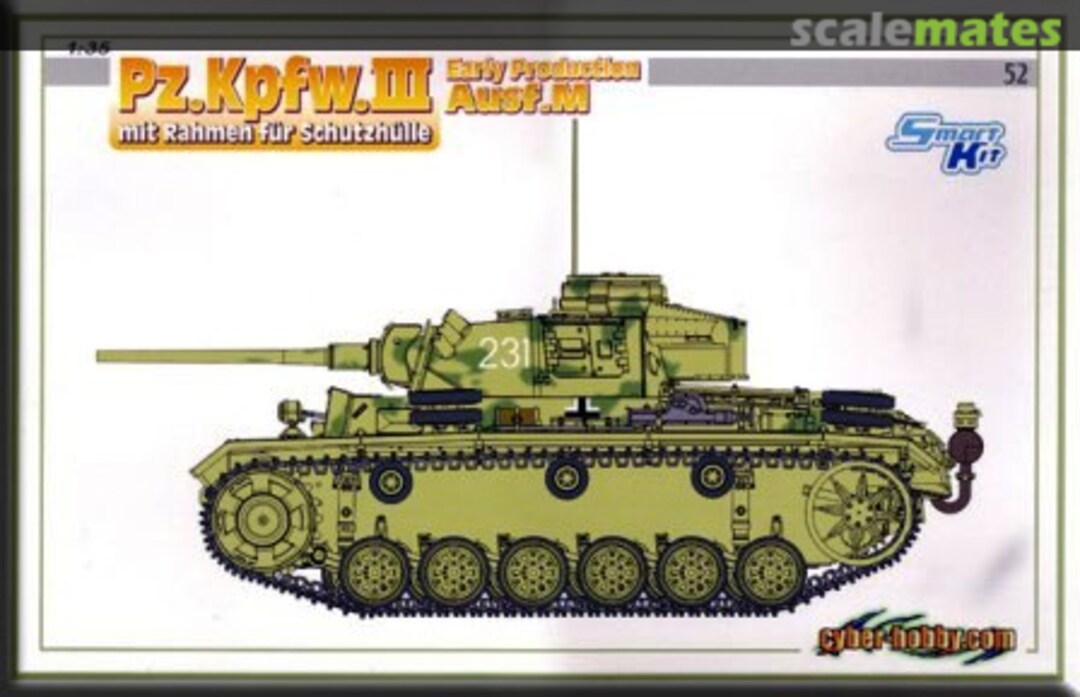 Boxart Pz.Kpfw.III Ausf.M 6605 Cyber Hobby