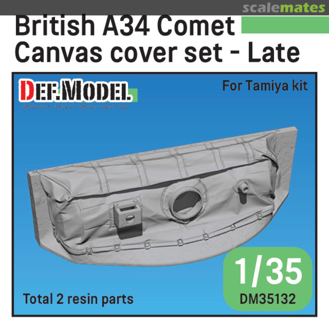 Boxart A34 Comet Canvas Cover set DM35132 Def.Model