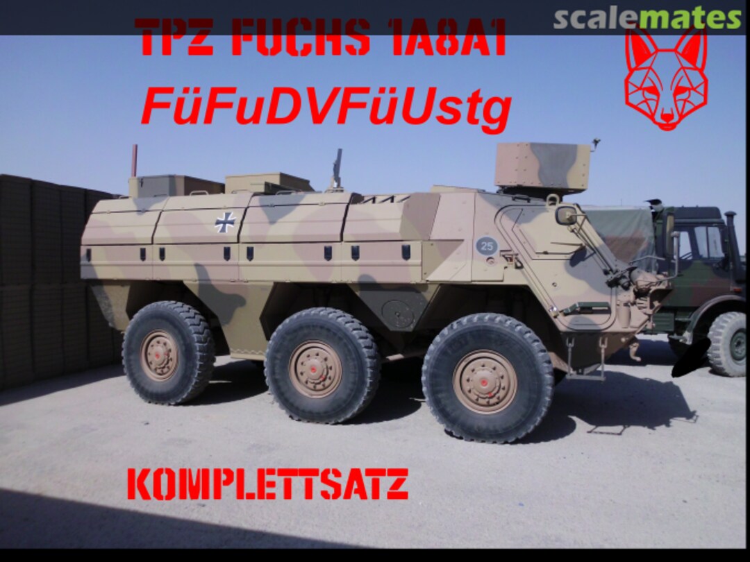 Boxart TPz Fuchs 1A8A1 FüFuDVFüUstg -Komplettset-  MAD-Modellbau