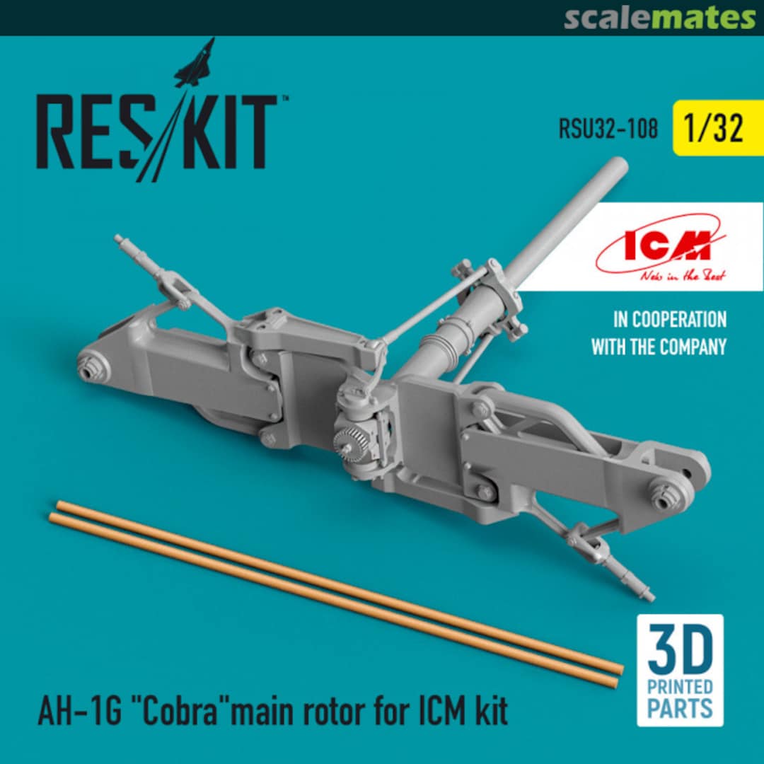 Boxart AH-1G "Cobra" Main rotor RSU32-108 ResKit