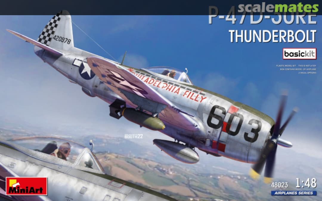 Boxart P-47D-30RE Thunderbolt 48023 MiniArt