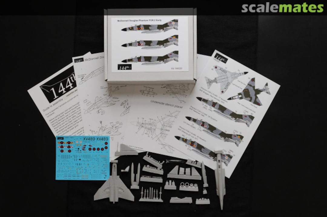 Boxart McDonnell Douglas Phantom FGR.2 (Camouflage) 144025 144th.co.uk