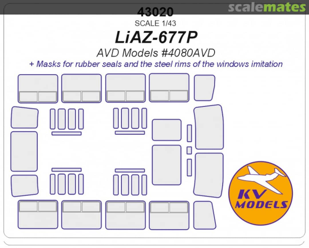 Boxart LiAZ-677P 43020 KV Models