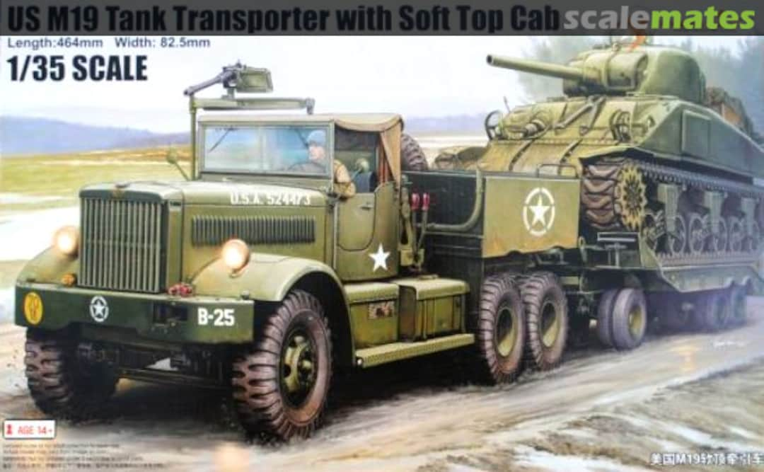 Boxart M19 Tank Transporter 63502 Merit International