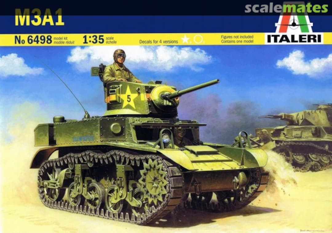 Boxart M3A1 6498 Italeri