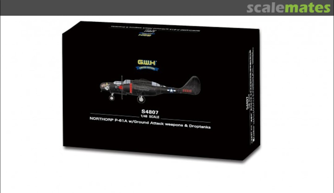 Boxart Northrop P-61A `Black Widow` S4807 Great Wall Hobby