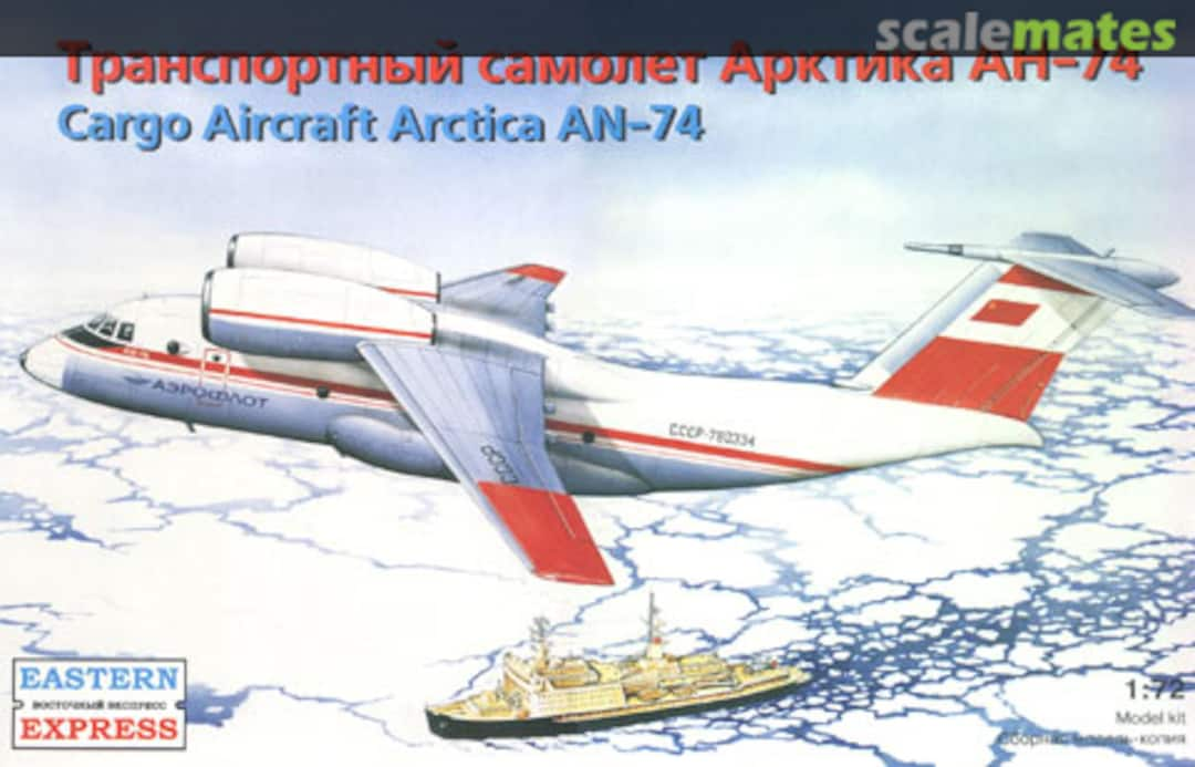 Boxart Cargo Aircraft Arctica An-74 72303 Eastern Express