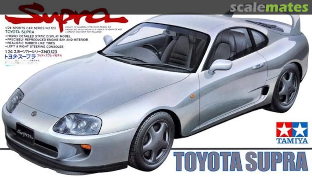 Boxart Toyota Supra 24123 Tamiya