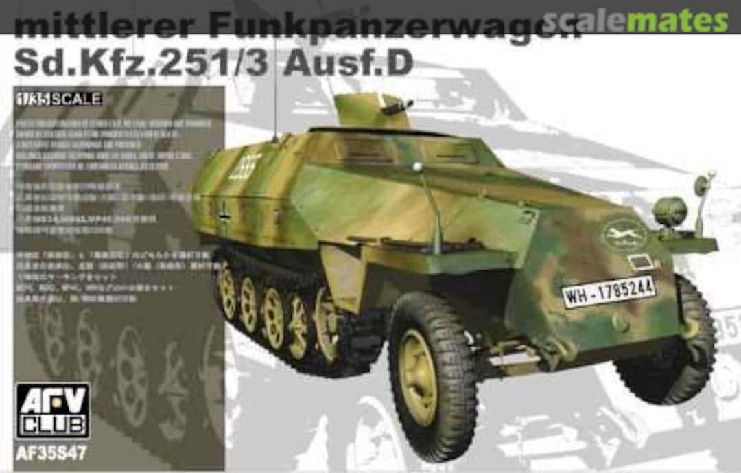 Boxart Sd.Kfz. 251/3 Ausf. D AF35S47 AFV Club