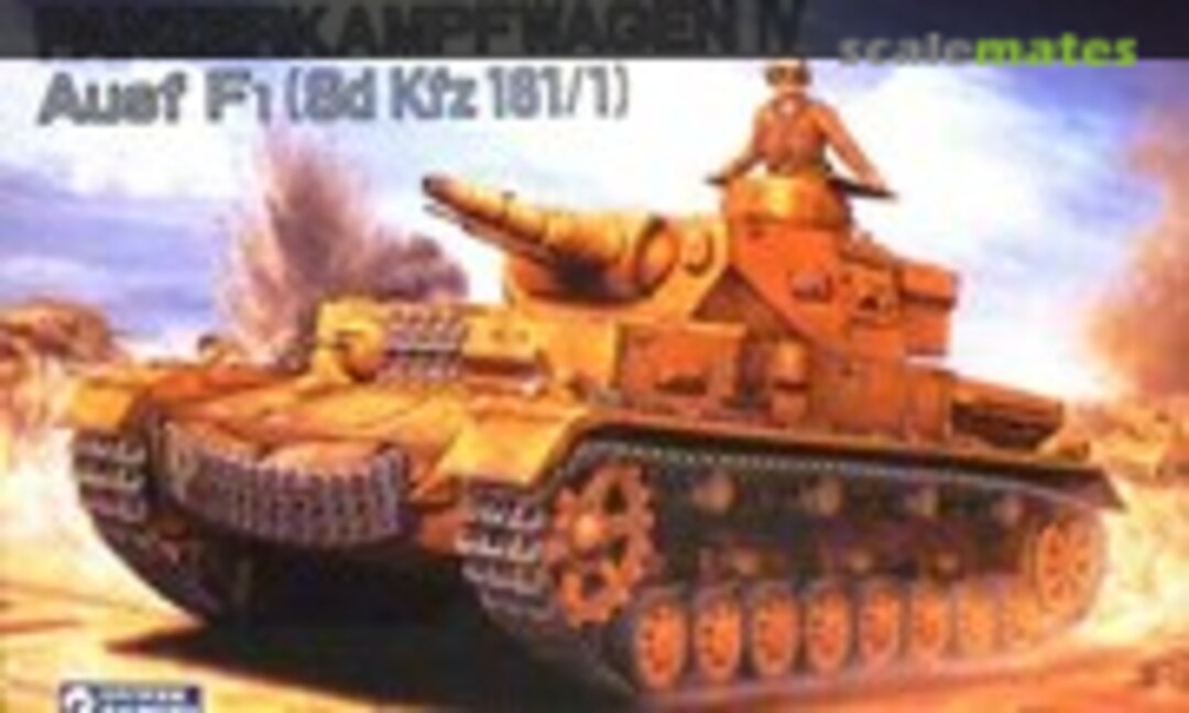 1:35 Panzrkampfwagen IV Ausf F1 (Gunze Sangyo M 18)