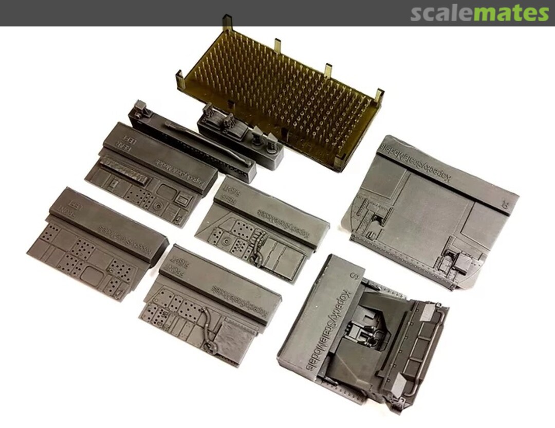 Boxart F-15E Cockpit upgrade set 32018 Kopecky Scale Models