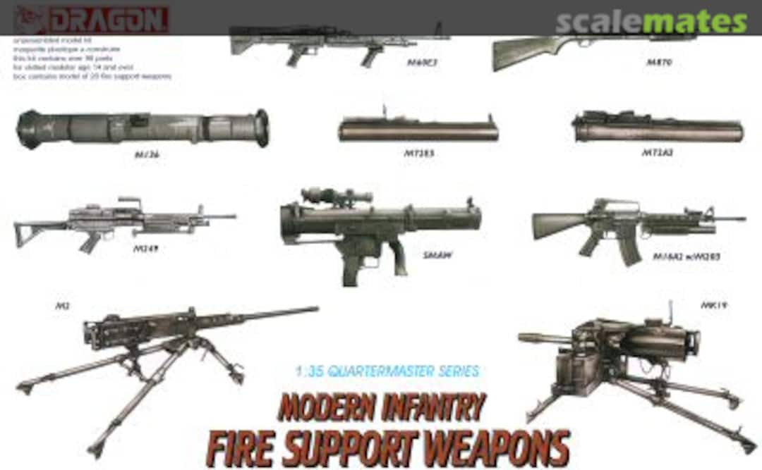 Boxart Modern Infantry Fire Support Weapons 3808 Dragon