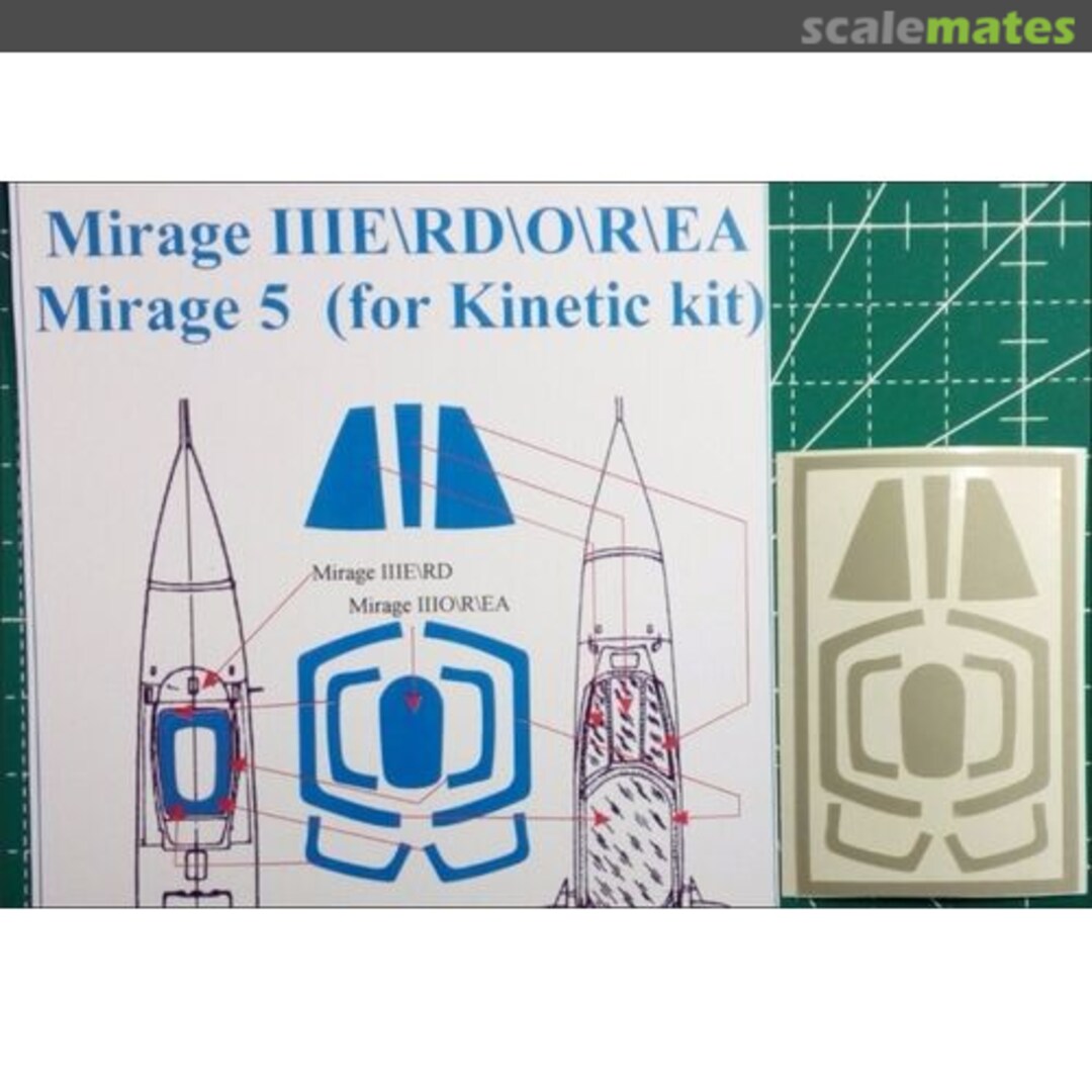 Boxart Mirage IIIE / RD / R / O / P / EA and Mirage 5 URM484 UpRise