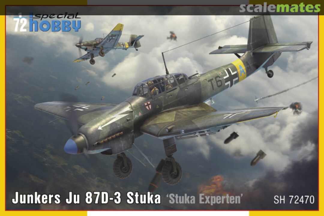 Boxart Junkers Ju 87D-3 Stuka SH 72470 Special Hobby