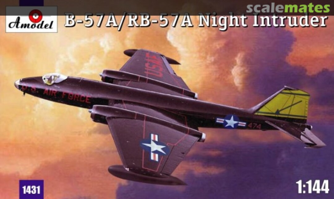 Boxart B-57A/RB-57A Night Intruder 1431 Amodel