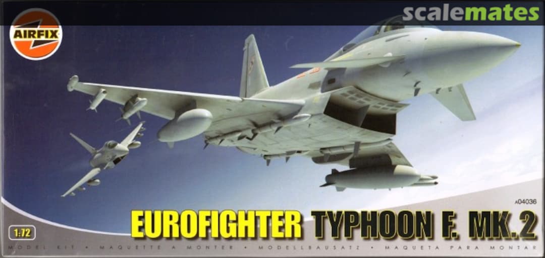 Boxart Eurofighter Typhoon F.MK.2 A04036 Airfix