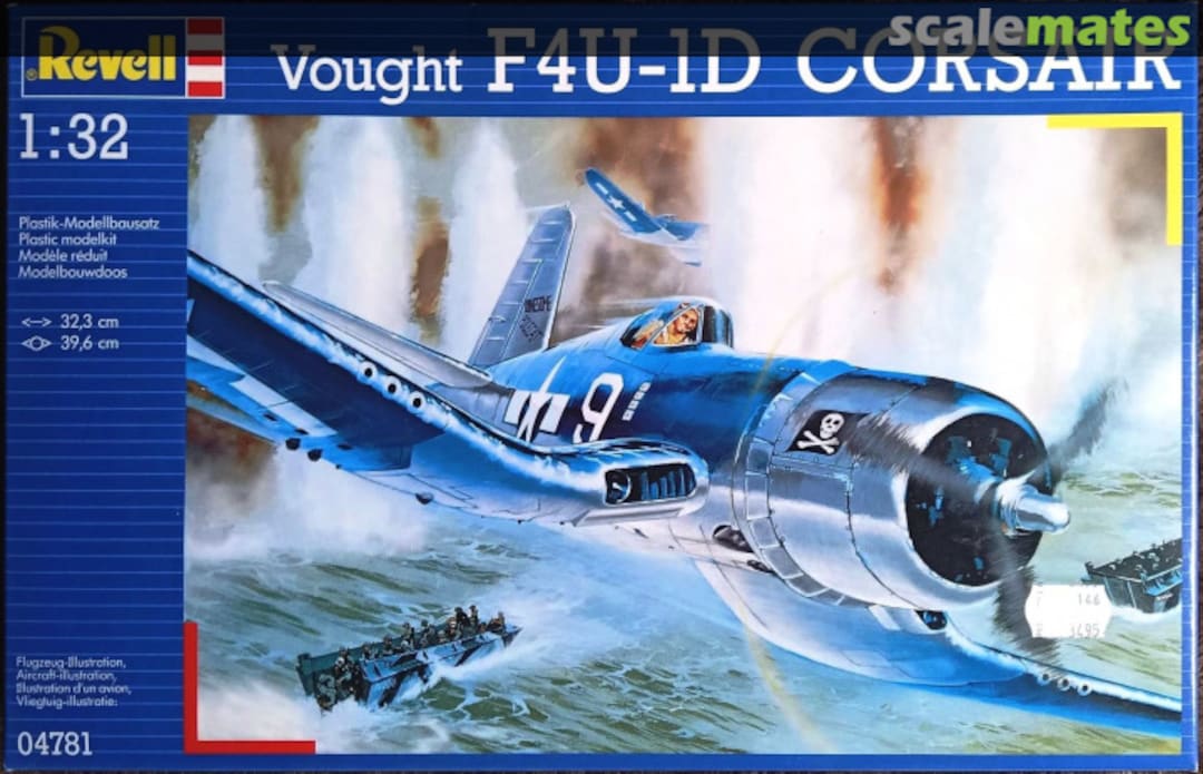 Boxart Vought F4U-1D Corsair 04781 Revell