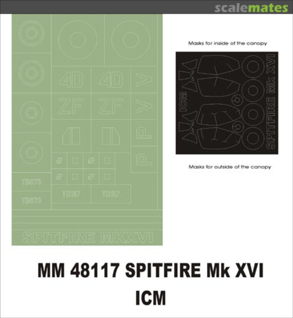 Boxart Spitfire MkXVI MM48117 Montex