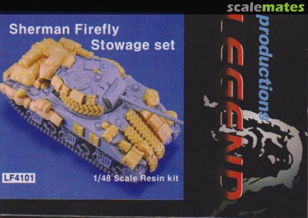 Boxart Sherman Firefly Stowage set LF4101 Legend Productions