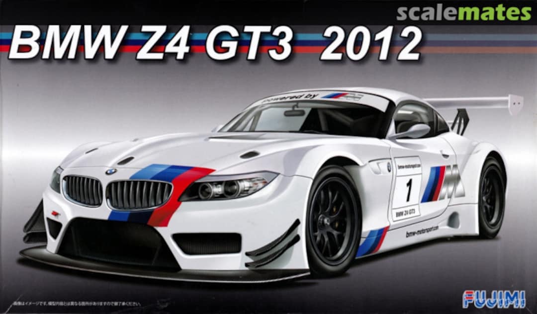 Boxart BMW Z4 GT3 2012 DX 12577 Fujimi