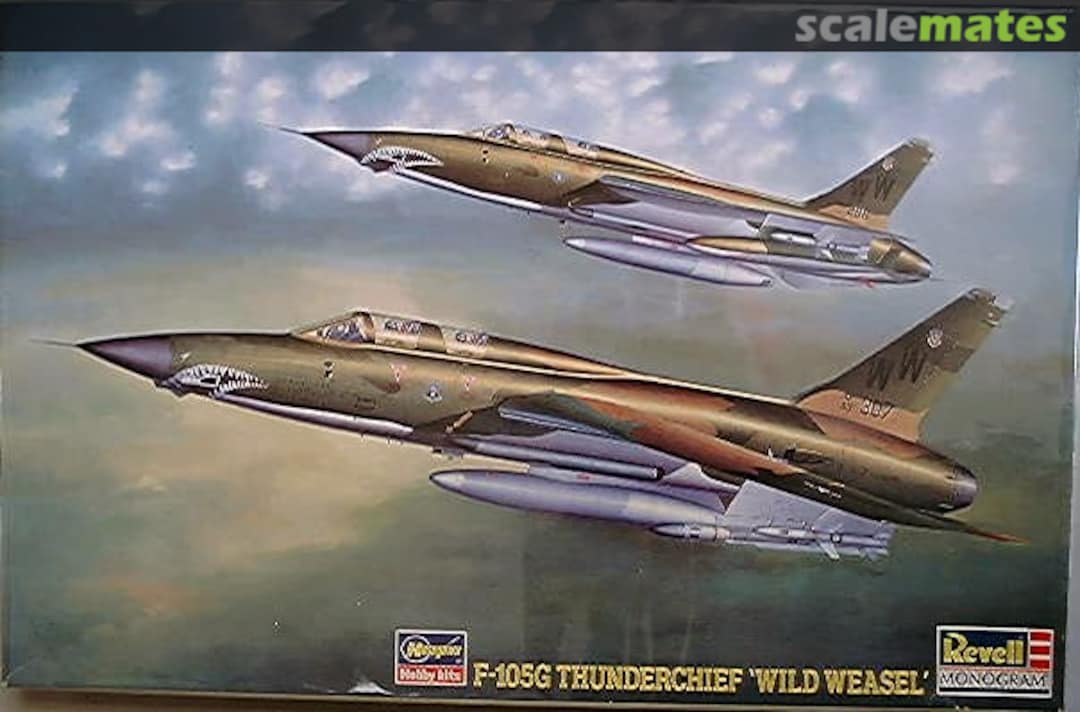 Boxart F-105G Thunderchief 'Wild Weasel' 86159 Hasegawa/Revell Monogram