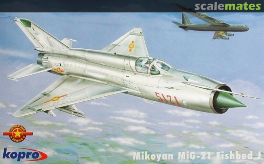 Boxart MiG-21MF Fishbed J 3175 Kopro