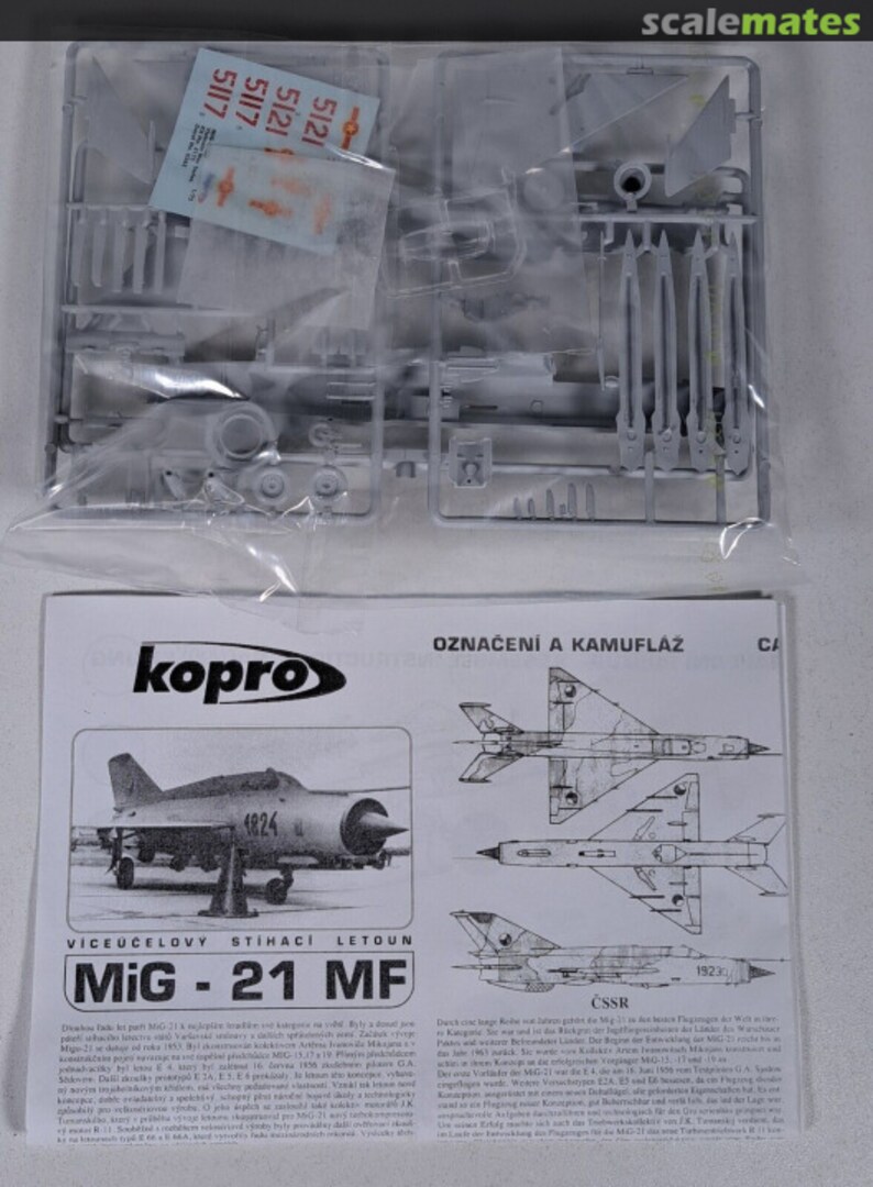 Contents MiG-21MF Fishbed J 3175 Kopro