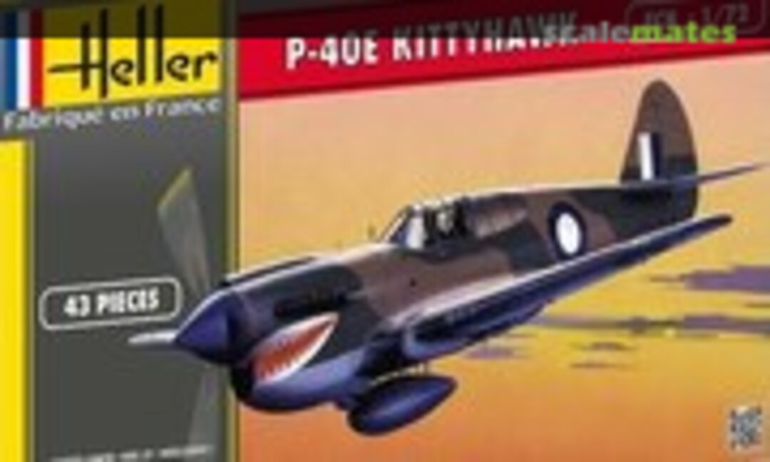 1:72 P-40E Kittyhawk (Heller 80266)